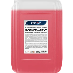 Антифриз Antifreeze Vitex G12 -40 Ultra G (Россия - Германия) красный