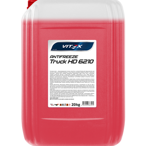 Антифриз Antifreeze Vitex Truck HD 6210 (Россия - Германия) красный