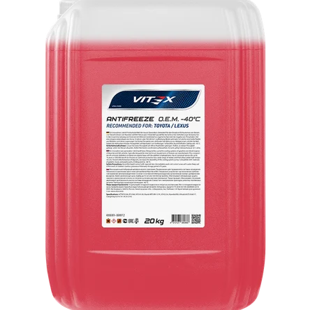 Антифриз Vitex O.E.M for Toyota / Lexus (Россия - Германия) розовый