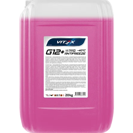 Антифриз Antifreeze Vitex G12 -40 Ultra G (Россия - Германия) фиолетовый