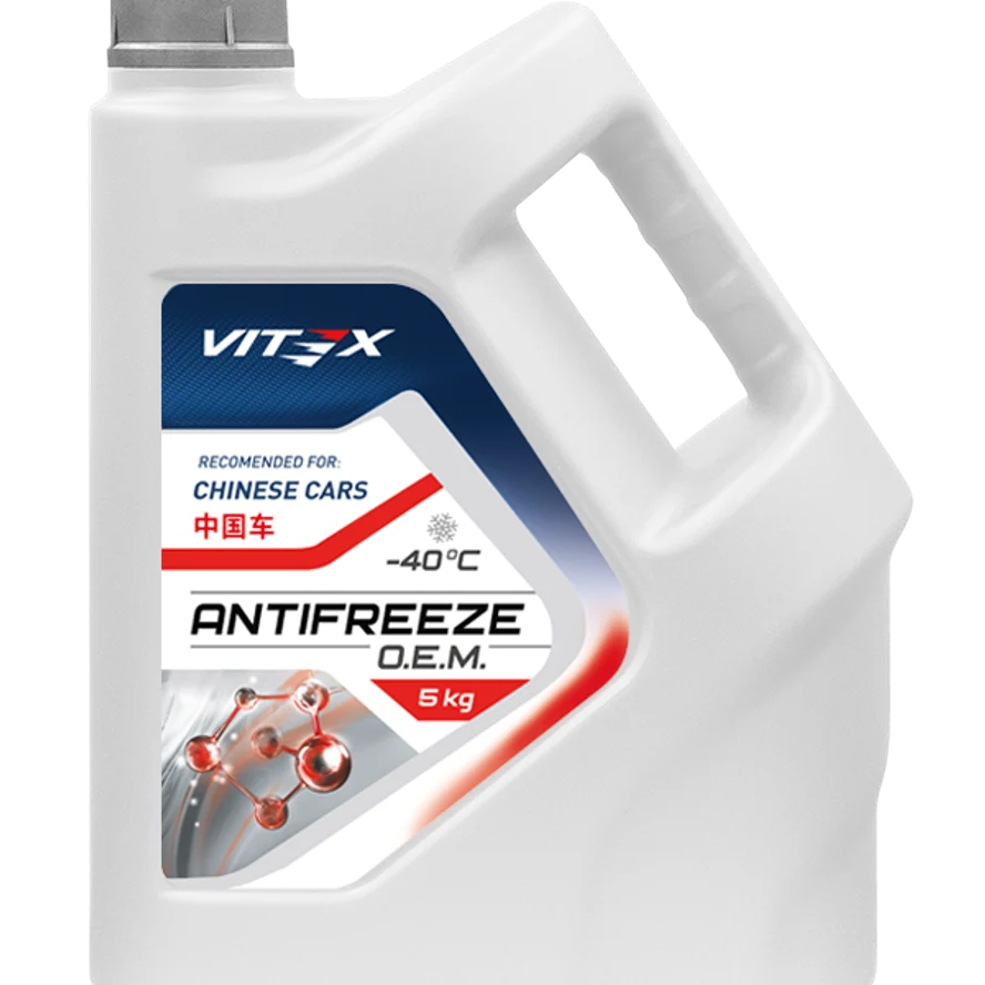 Антифриз Antifreeze «Vitex O.E.M. for Chinese cars» (Россия - Германия) красный
