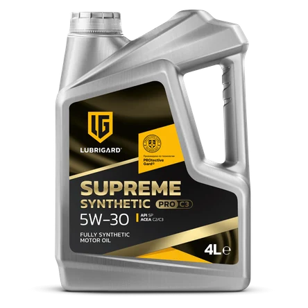 Синтетическое моторное масло LUBRIGARD SUPREME SYNTHETIC PRO C3 5W-30, 4 л
 