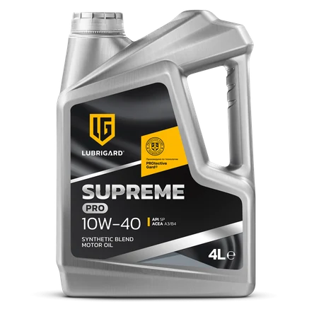 Полусинтетическое моторное масло LUBRIGARD SUPREME PRO 10W-40, 4 л
 
