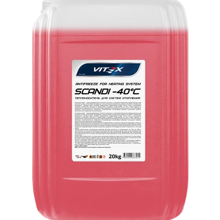 Антифриз Antifreeze Vitex G12 -40 Ultra G (Россия - Германия) красный