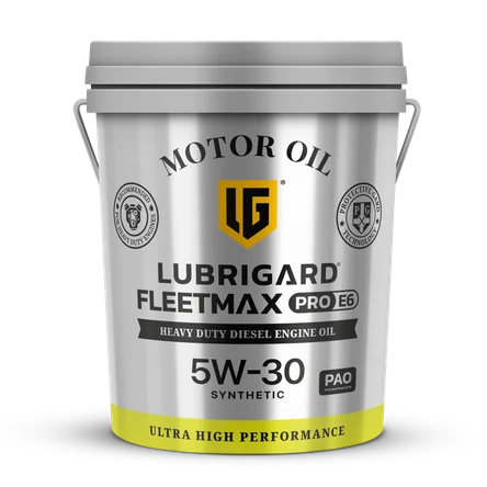 Моторное масло для дизельных двигателей LUBRIGARD FLEETMAX PRO E6 5W-30, 19 л