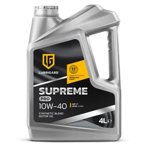 Полусинтетическое моторное масло LUBRIGARD SUPREME PRO 10W-40, 4 л
 